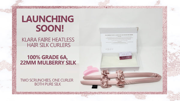 NEW PRODUCT ALERT : KLARA FAIRE HEATLESS HAIR SILK CURLERS